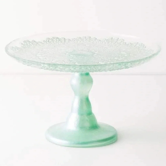 Anthropologie Other - NWT Anthropologie Metallic Lace Cake Stand